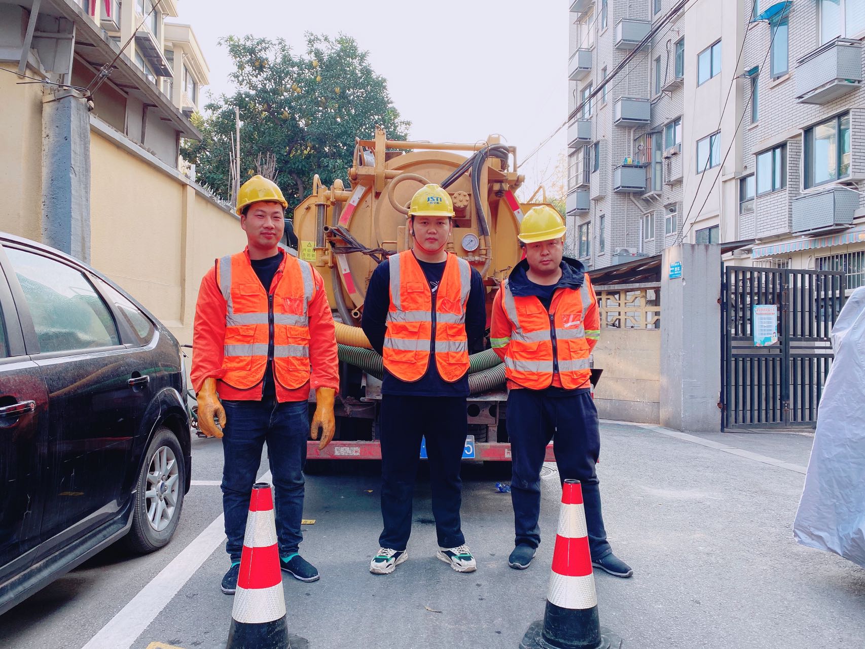 南苑南京某小区管道清淤检测施工